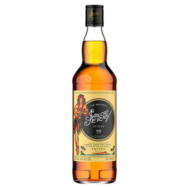 Sailor Jerry The Original Spiced Caribbean Rum 70cl 40% Vol