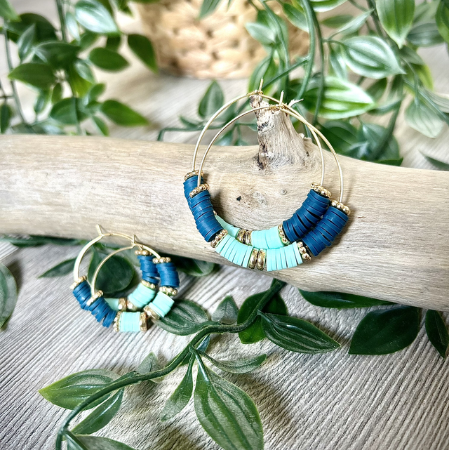 Boucles d’oreilles AZUR 