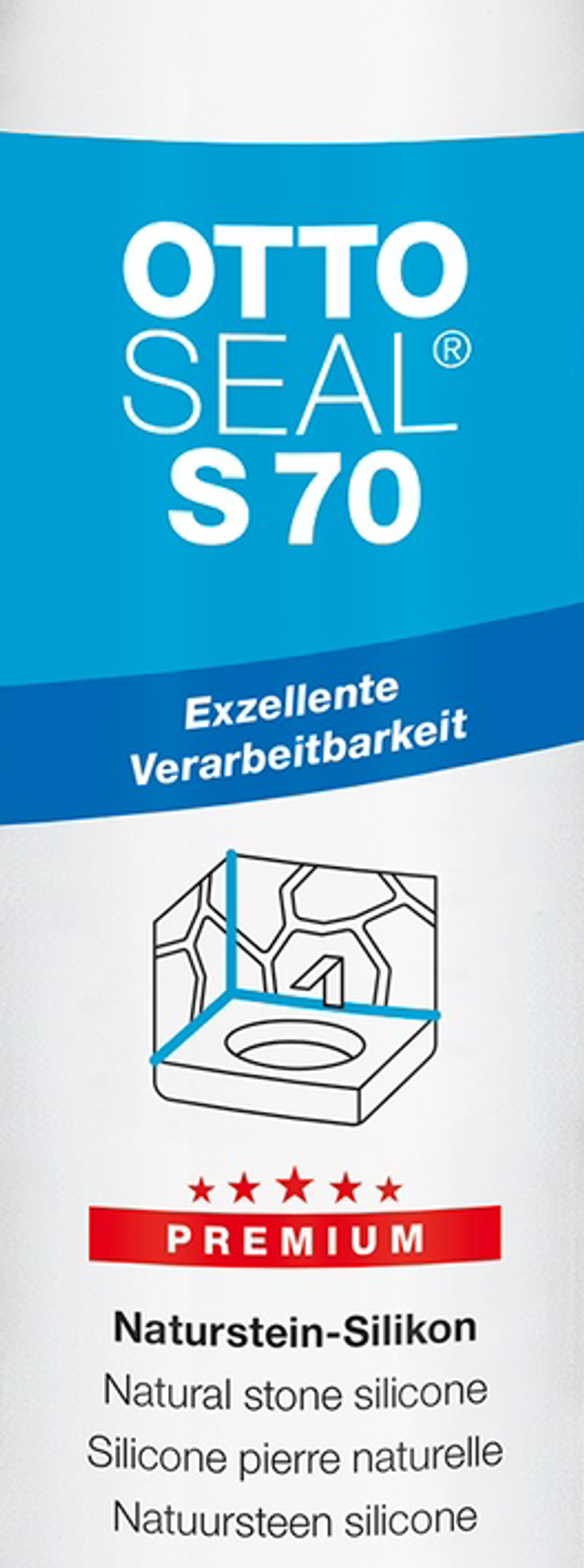 Premium Natursteinsilikon S70