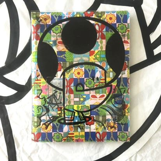 Xylo TOAD Martine Petit 18x24 cm sans cadre