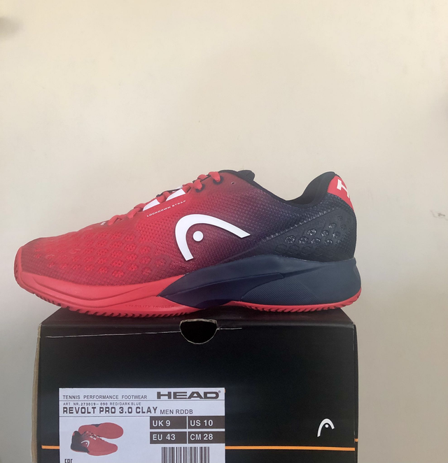 Head Revolt Pro 3.0 Clay - Mens - Size 9