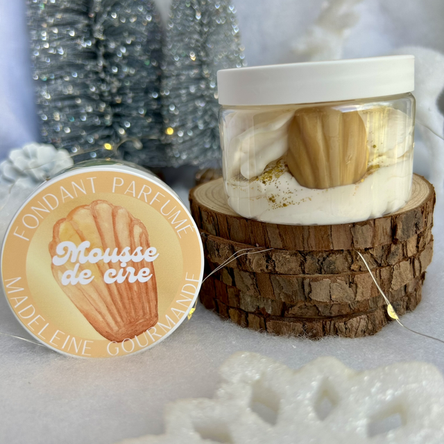 Mousse de cire Madeleine gourmande