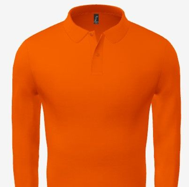 Polo manches longues (pack de 10 pièces)