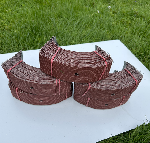 Standardstreifen für Schleifsterne 150mm (geschlitzt) 333 stück