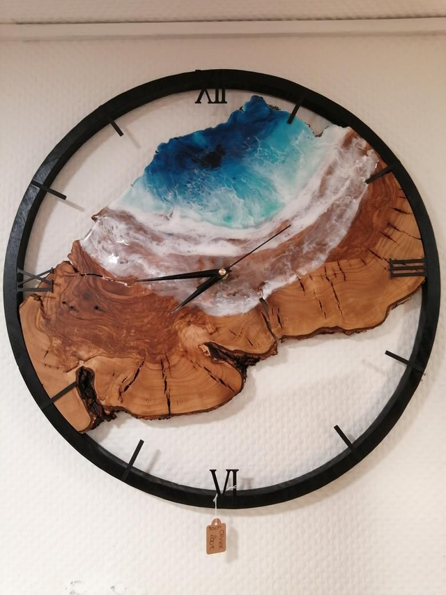 Horloge Olivier et effet Écume