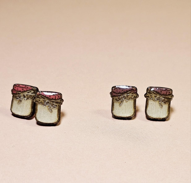 Puces.d'oreilles pot de confiture 