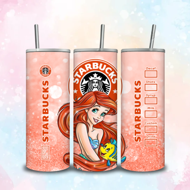 Tumbler Starbuck Ariel