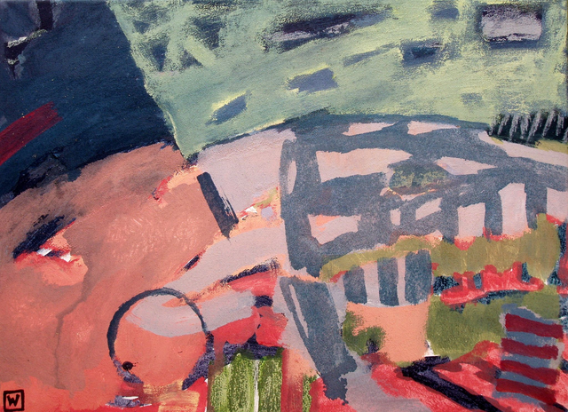 Przyprawa na wydmach, 54x73 akryl płótno