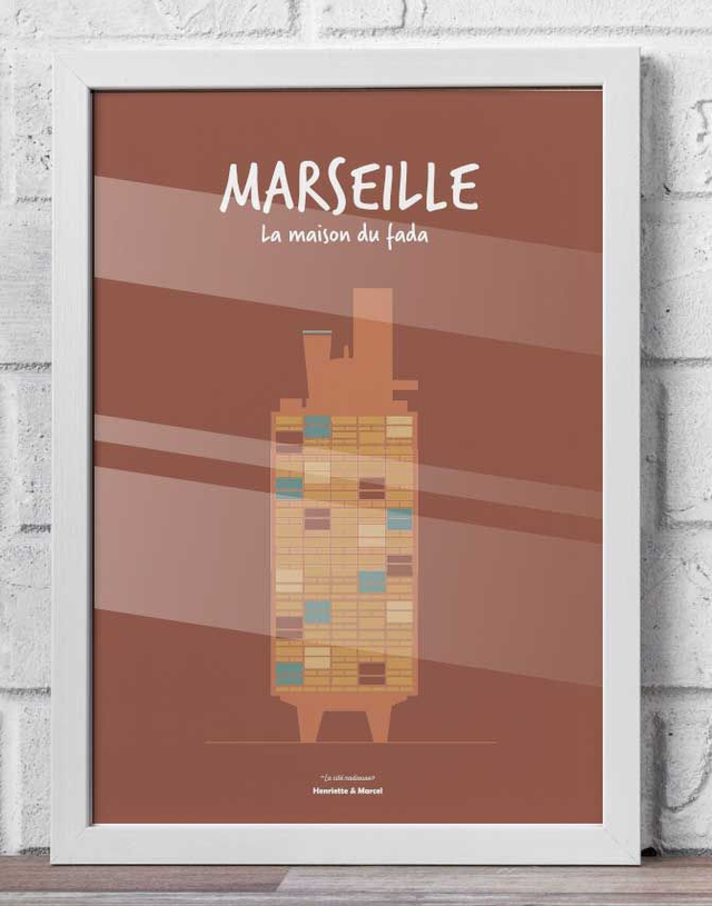 11 - Affiche ville Marseille
