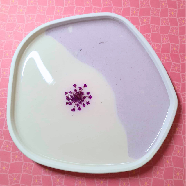 FLEUR DE LIN - Vide-poche - Eco-résine