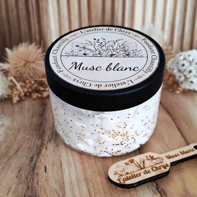 Chantilly parfumé Musc blanc