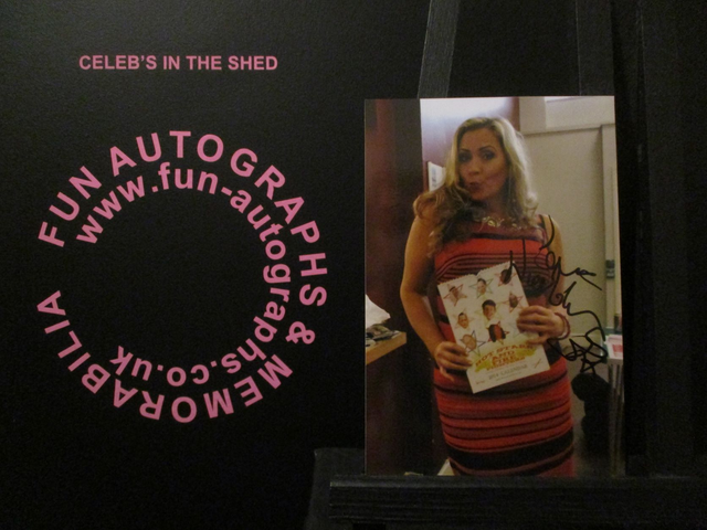 Nicole Faraday Authentic Autographed 6x4 Our Facing Photograph (ZZ)