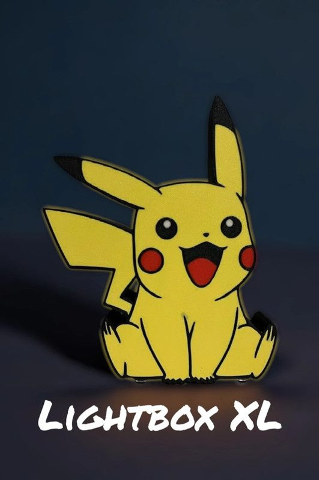 Lampe LED Pikachu – Lightbox XL / Déco Pokémon