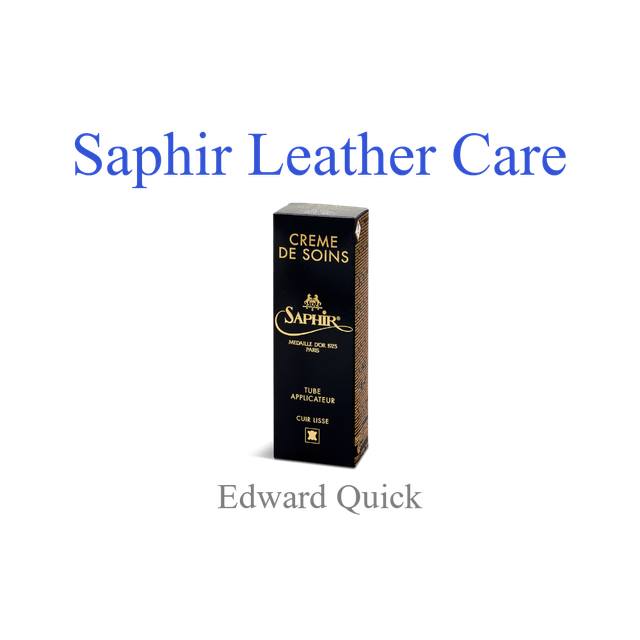 SAPHIR MEDAILLE D'OR - CREME DE SOINS TUBE (SMOOTH LEATHER CREAM TUBE) - 75ml