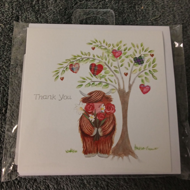 Notecards, Pk of 6 - Thank You