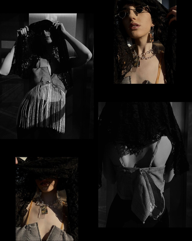 Bustier Upcycled - Henri(ette) - L