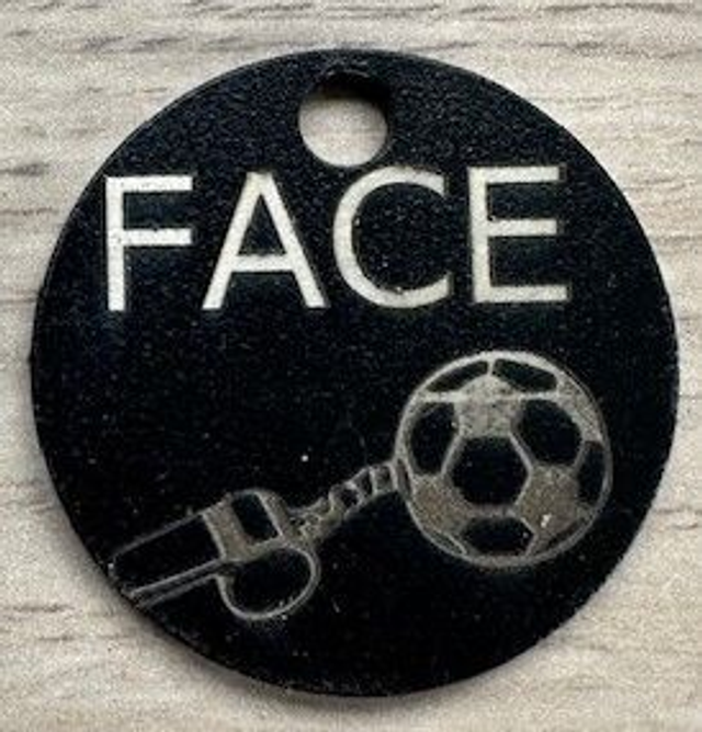 Médaille Pile ou Face arbitre foot