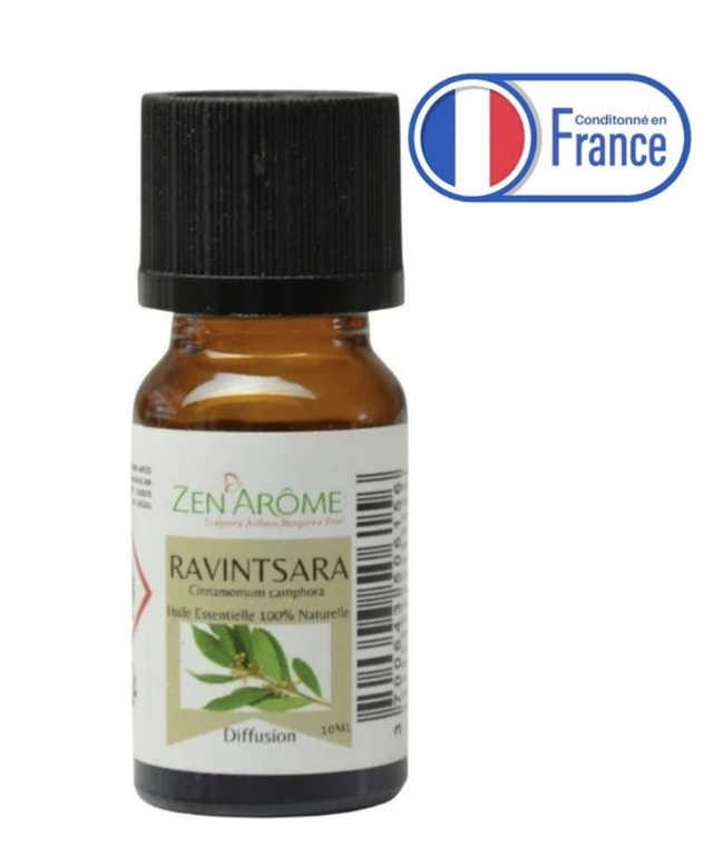 Huile Essentielle – Ravintsara - 10 ml – Utilisation pour la Diffusion