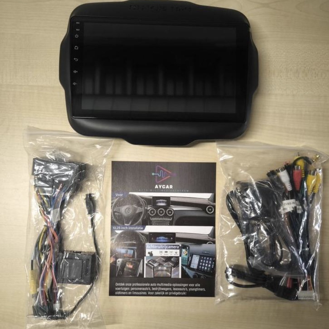 Jeep Renegade 2014-2021 CARPLAY DRAADLOOS NIEUW GARANTIE