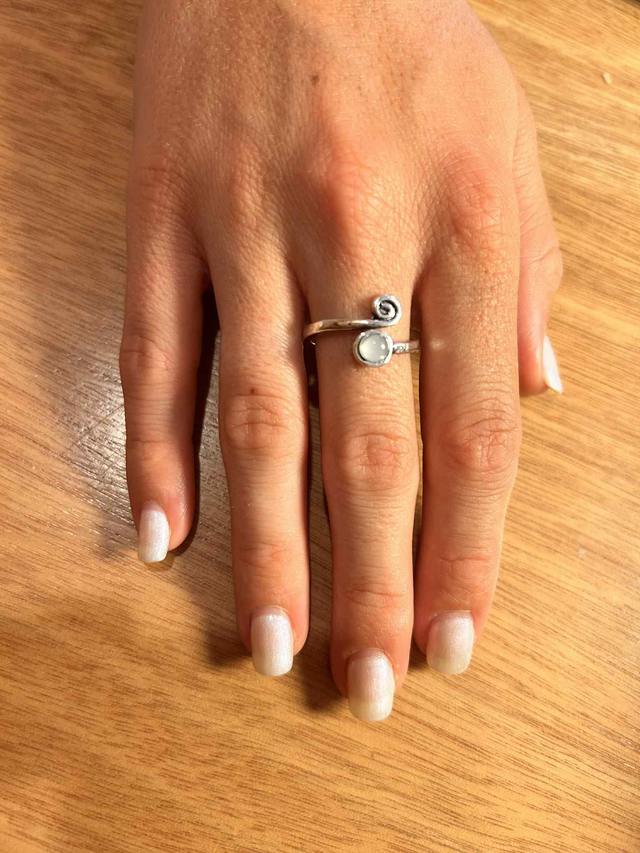 white silver