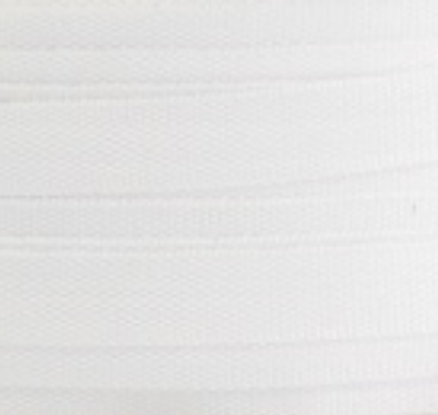 Ruban à broder Blanc