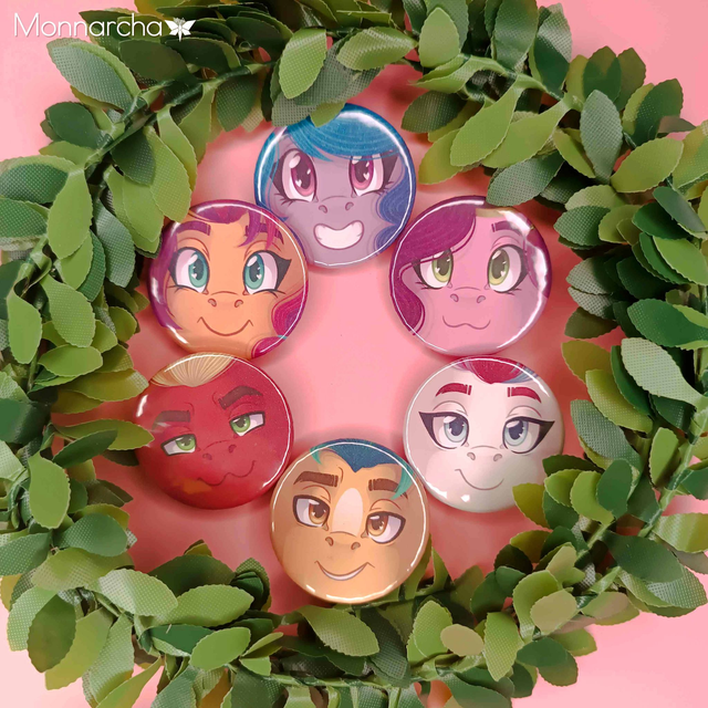 My Little Pony: New Generation Buttons