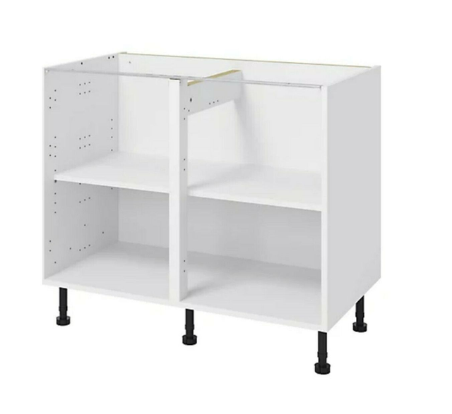 (1000mm wide) FULLY BUILT 18mm ALL round kitchen base units 18mm BACK PANEL