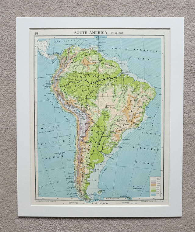 South America - Physical