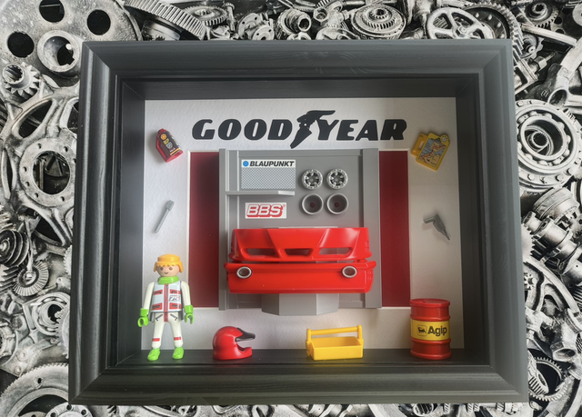 Cadre personnalisé atelier automobile 