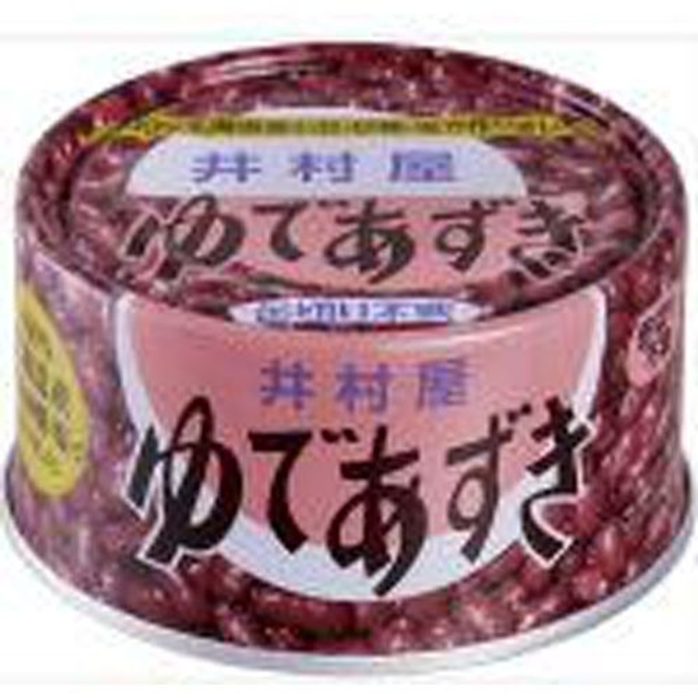 井村屋 Imuraya Hokkaido Boiled Azuki Beans EO-T2 Can 200g 1/24