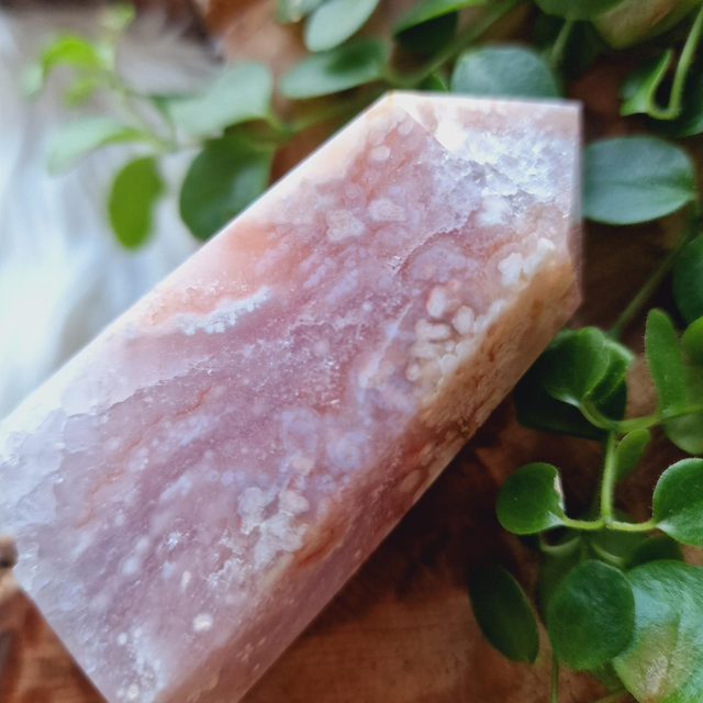 Pink Amethyst point 