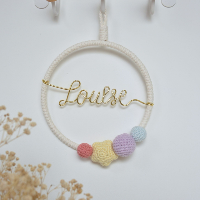 Couronne murale étoile (15cm)