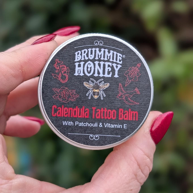 Calendula Tattoo balm with Patchouli 