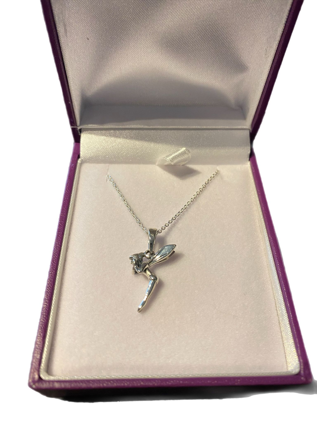 Sterling Silver Fairy Necklace