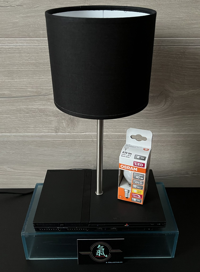 Playstation 2 dimmable LED Lamp : Upcycled & Refurbished by Ki Props