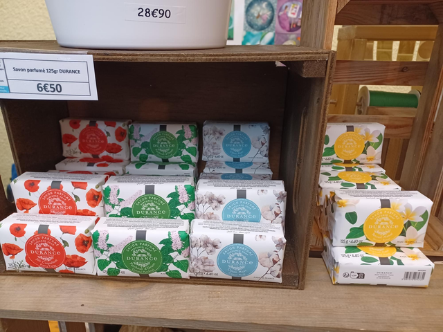 Savon parfumé DURANCE 125GR 