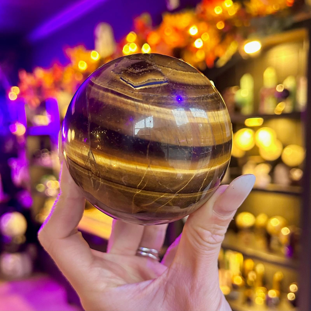 Tigers Eye Sphere