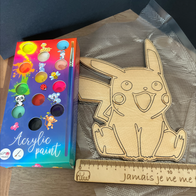 La souris a colorier 