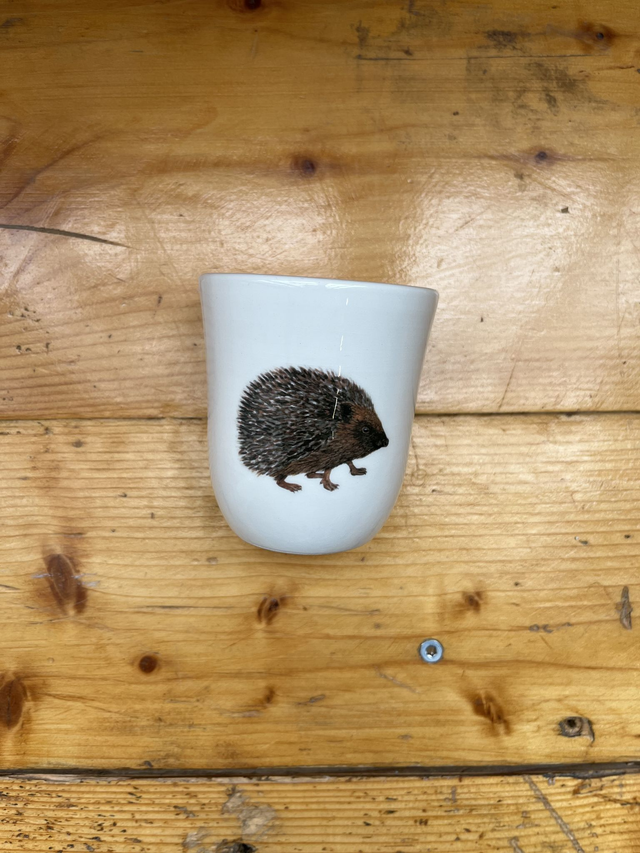Becher bauchig Igel