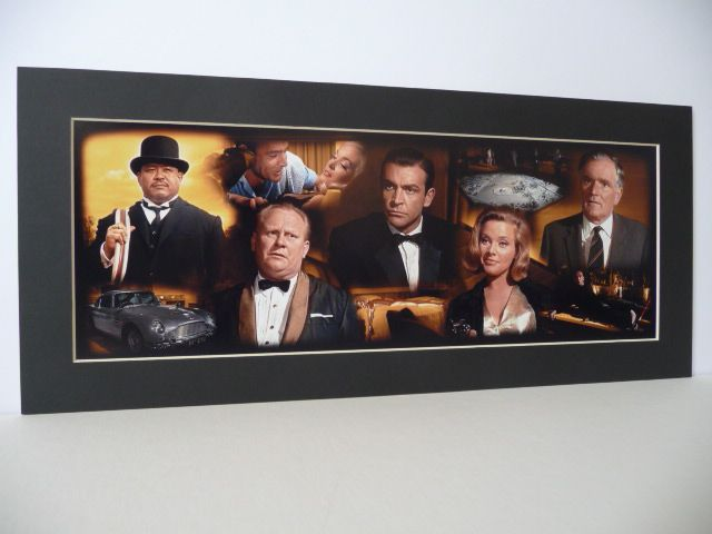 James Bond Goldfinger Print