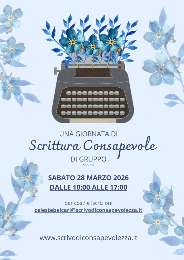 Una giornata di Scrittura Consapevole