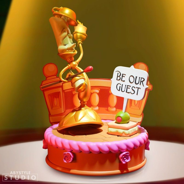 Lumière - Disney- ABYstyle Figurine 10cm 🔥🕯️