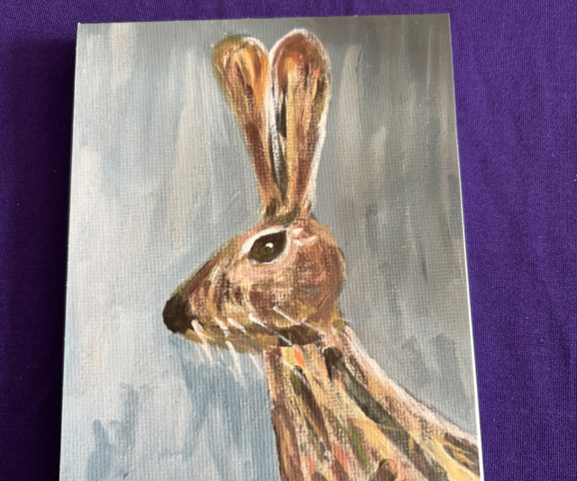 Plain Note Pad Hare