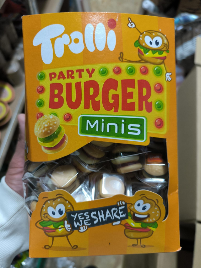 TROLLI PARTY BURGER MINIS