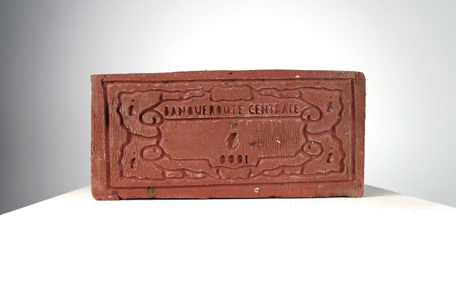 Briques gravées - Marie Aerts