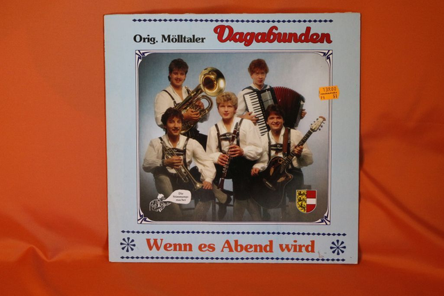 Vinyl LP Original Mölltaler Vagabunden "Wenn es Abend wird"