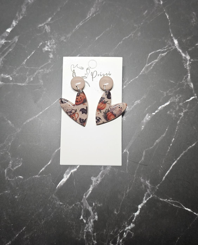 Boucles d’oreilles " halloween 02 " 