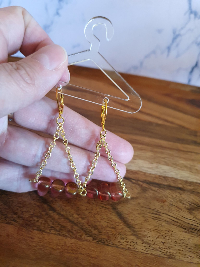 Boucles d'oreilles gold Godeliva