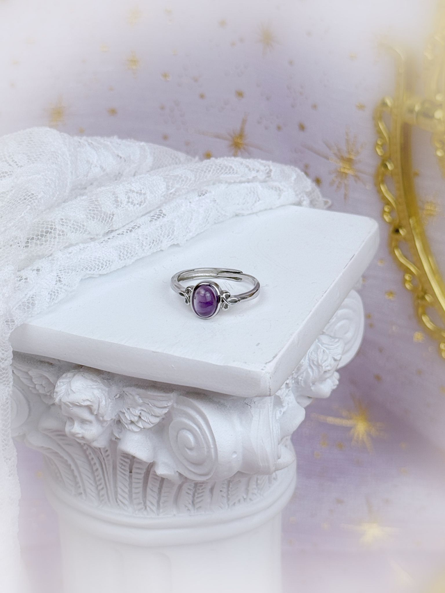 &quot;Wisteria&quot; Silver Ring