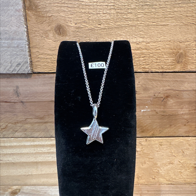 Silver Star Necklace